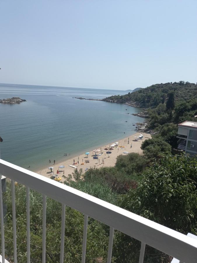 Апартаменты Balcony By The Sea Палеон-Цифликион Экстерьер фото