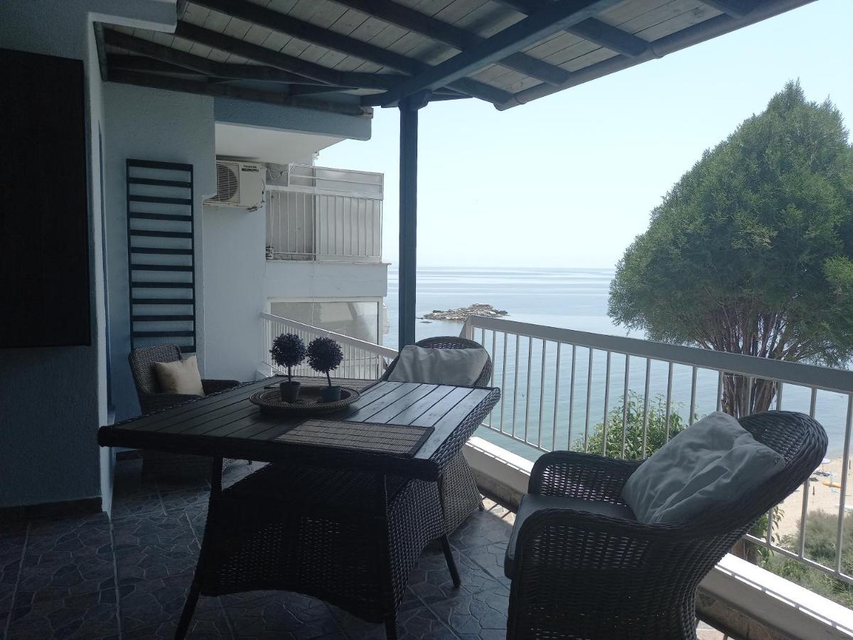 Апартаменты Balcony By The Sea Палеон-Цифликион Экстерьер фото